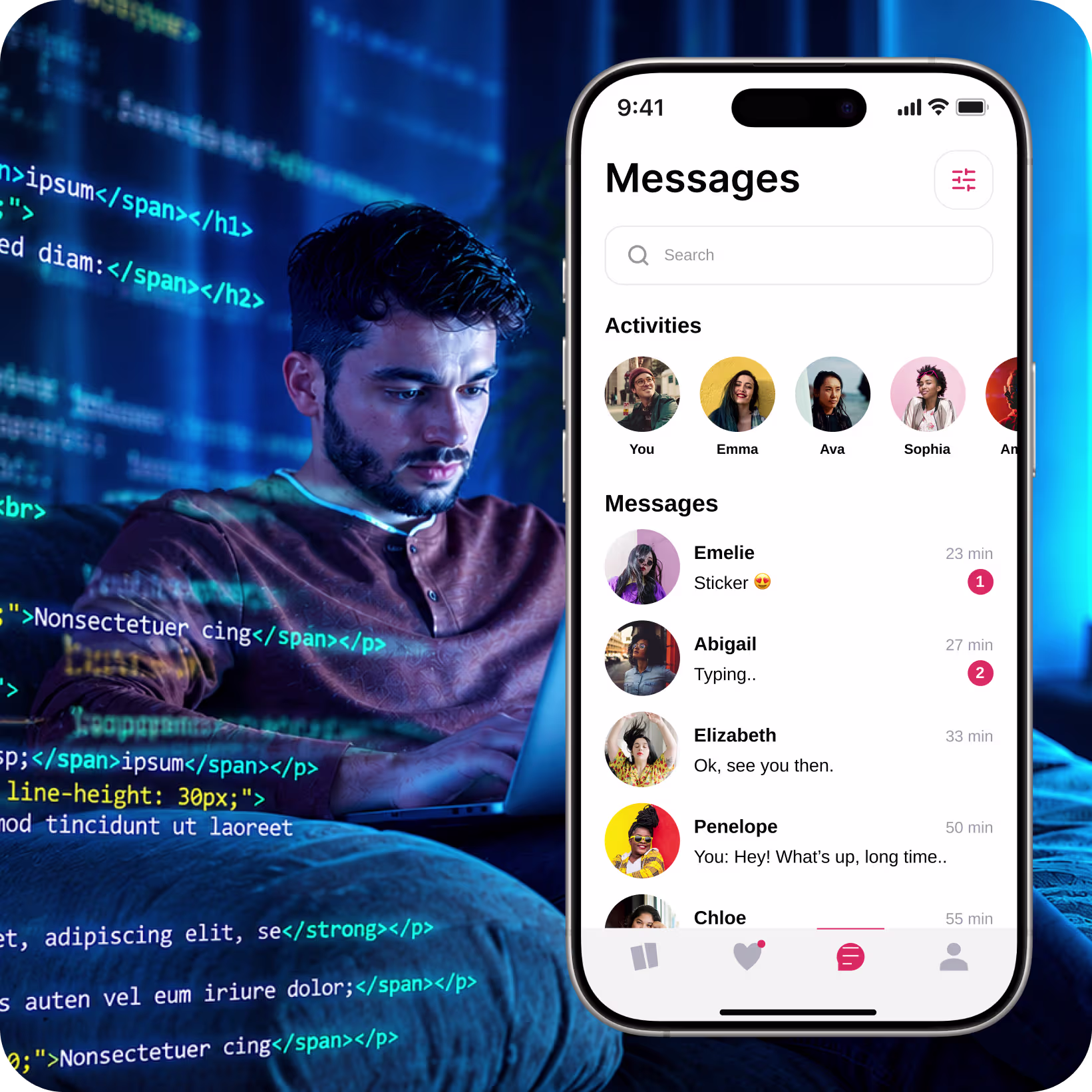 Hire Dating App Developers