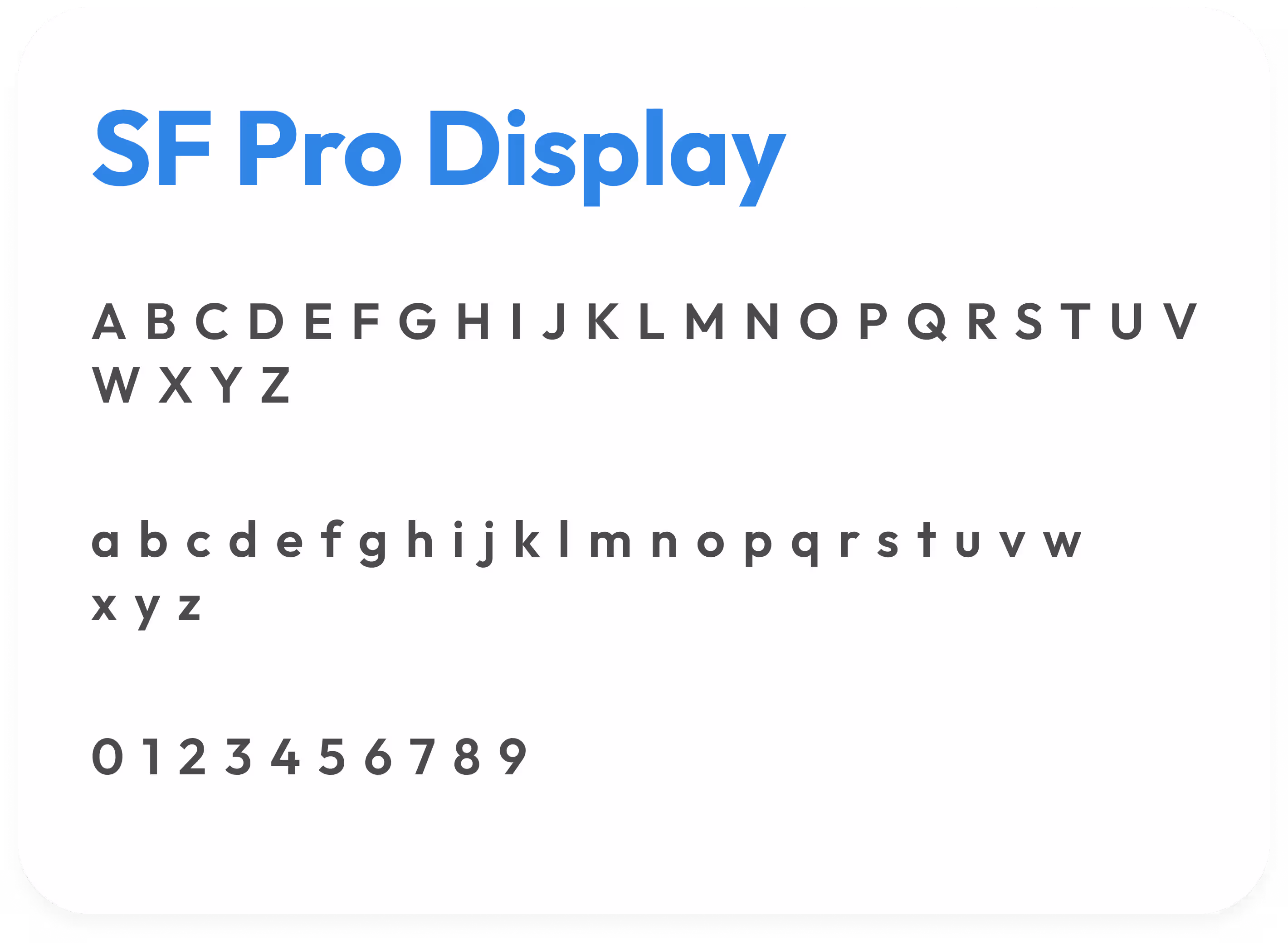 fonts