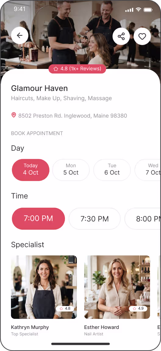 Salon App 3