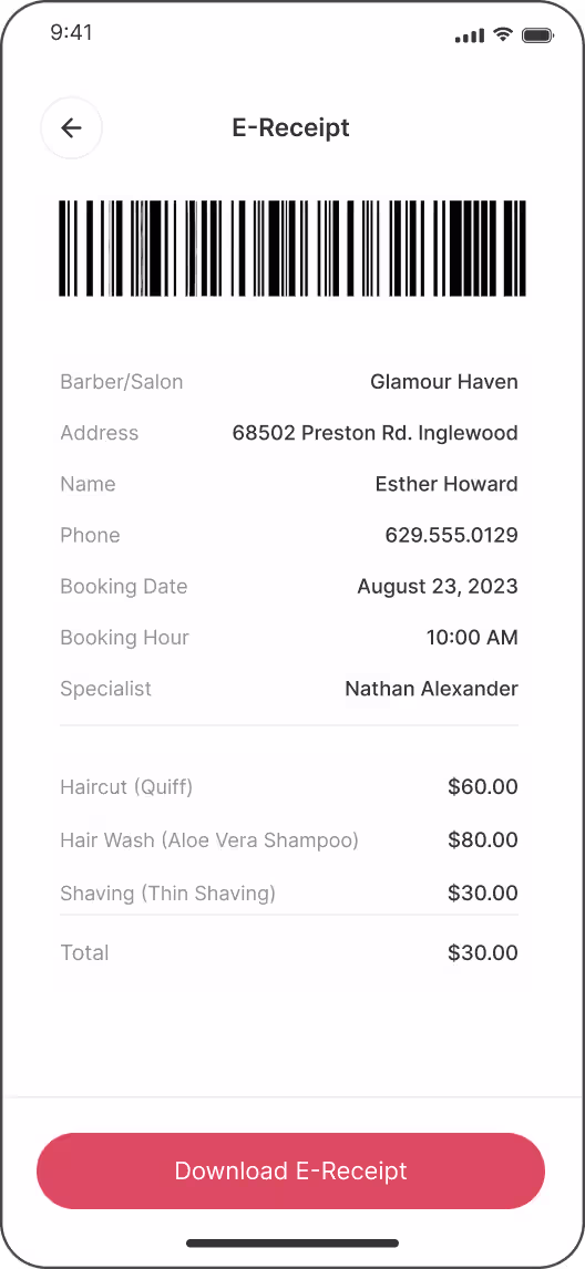 Salon App 4